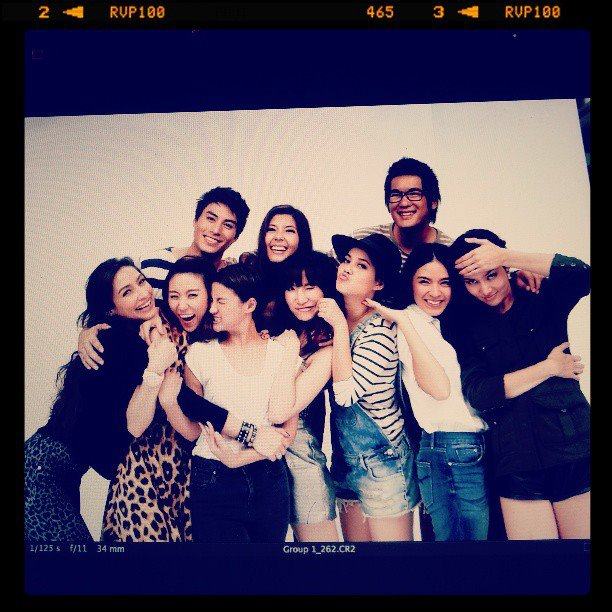 Katreeya English & Friends Photoshoot For HAPPY FACE TIVAL PARTY REUNION CONCERT