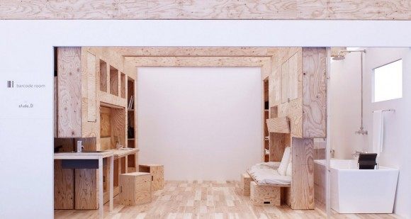 Barcode Room transforms into 6 different rooms