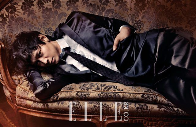 Kang Dong Won @ Elle Korea May 2013
