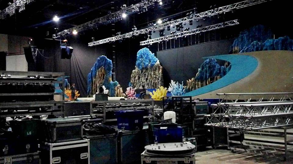 เตรียมเซ็ทเวที