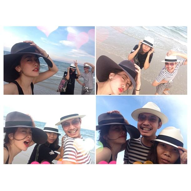 นุ่น เจี๊ยบ พร้อมแก๊งเพื่อน ขับเจ็ตสกี ลั้ลลาเที่ยวหัวหิน