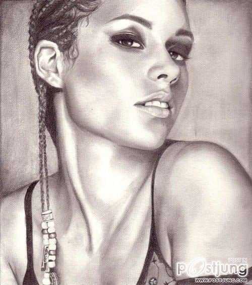 คนรักดาราสาวสวย 016 - Alicia Keys