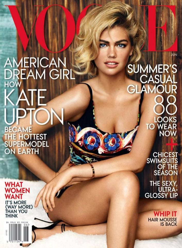 Kate Upton @ Vogue US June 2013