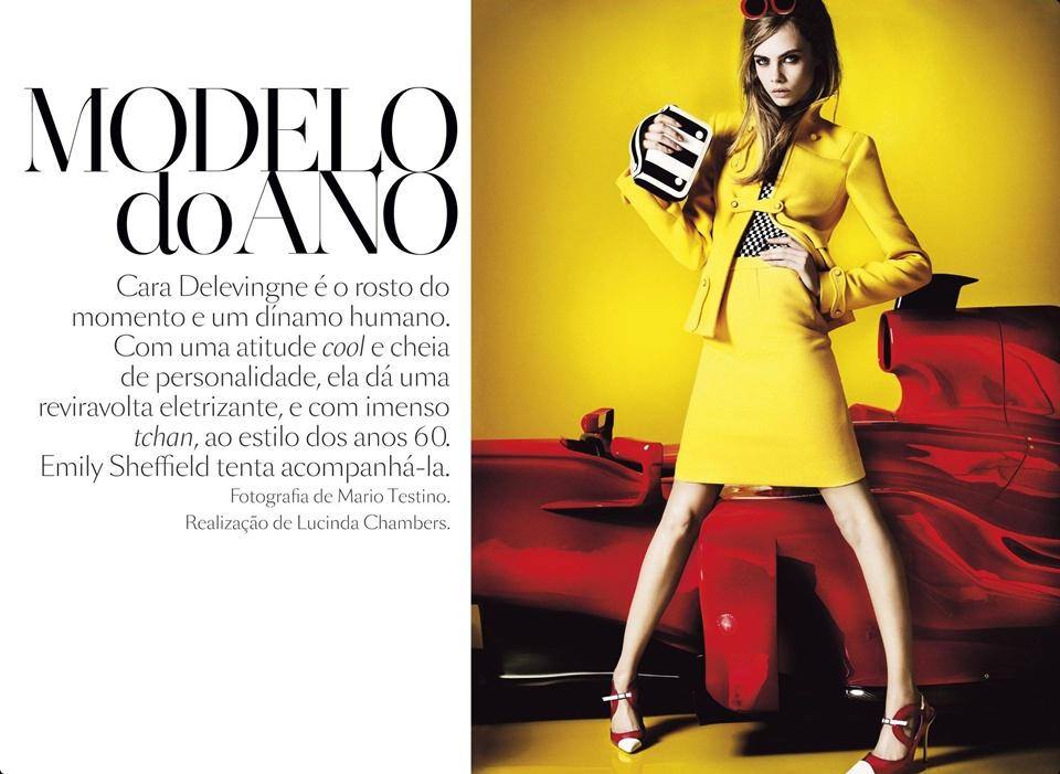 Cara Delevingne @ Vogue Portugal June 2013