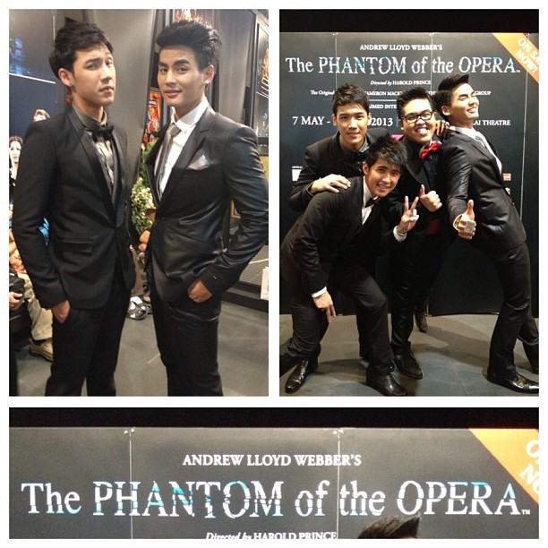 เหล่าดาราแห่ร่วมงาน Phantom of the opera รอบกาล่า