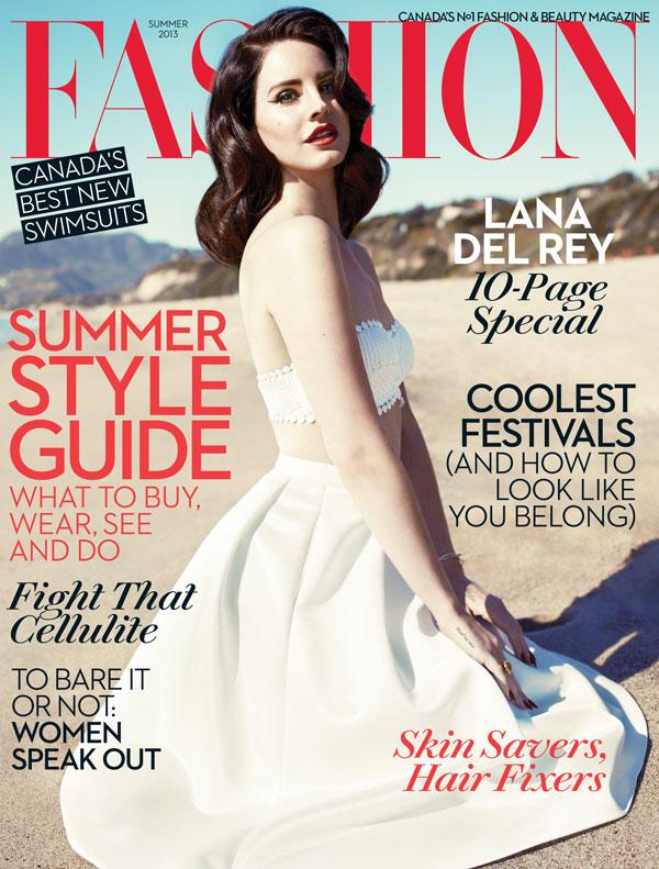 Lana Del Rey @ Fashion Magazine Summer 2013