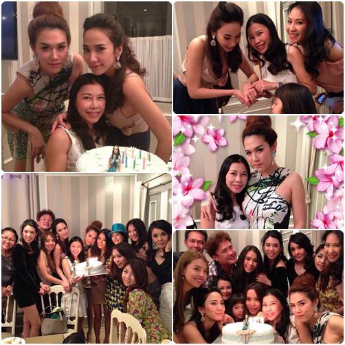 อั้ม-เมย์ สวยเป๊ะ! ร่วมฉลองเบิร์ดเดย์ เพื่อนร่วมแก๊ง