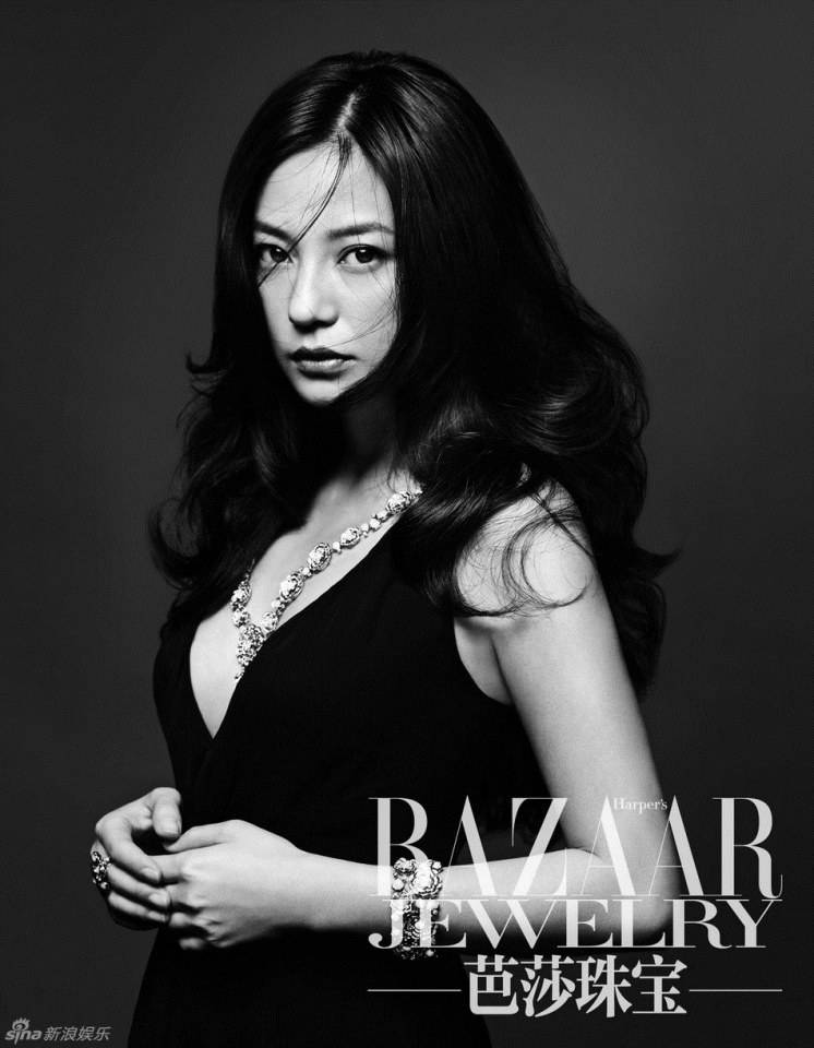 Zhao Wei @ Harper's Bazaar Jewelry China April 2013