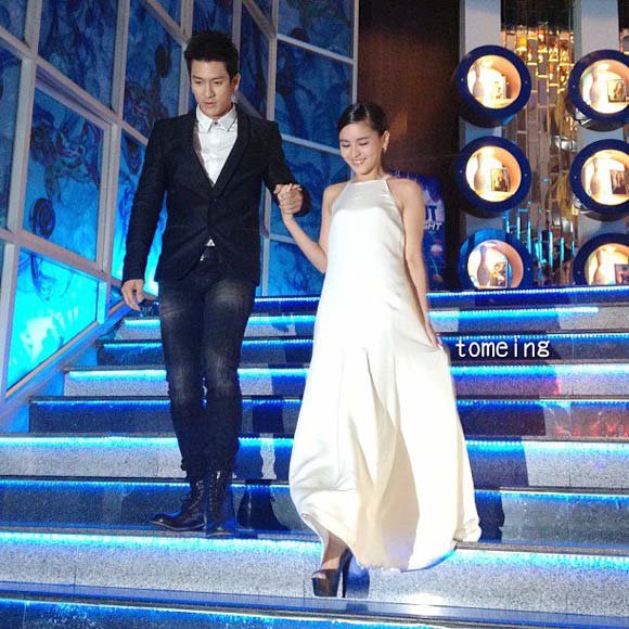 งานเปิดตัว ซีรีส์ รักนี้ชั่วนิจนิรันดร์ ติ๊ก ออม นำทีมนักแสดง