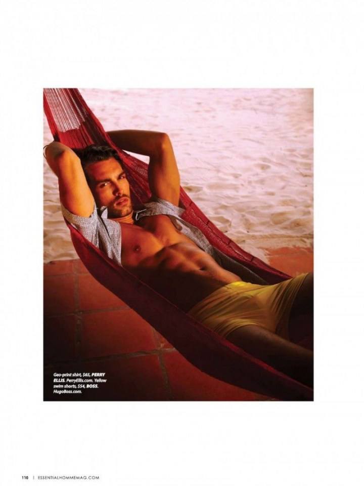 Tobias Sorensen @ Essential Homme May-June 2013