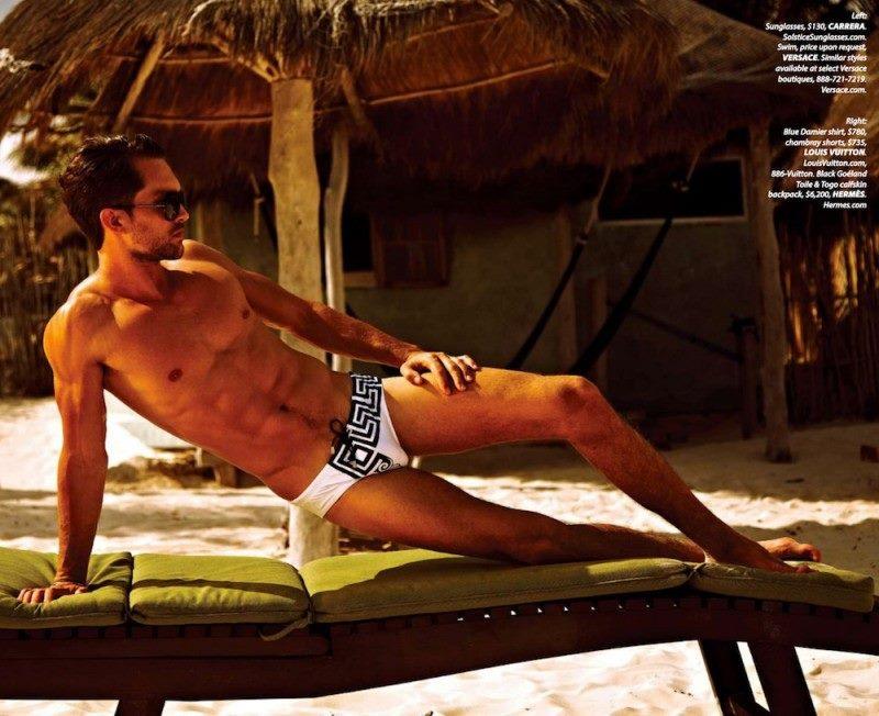 Tobias Sorensen @ Essential Homme May-June 2013