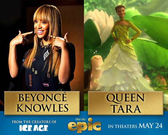 Beyonce ปลื้ม! พากย์เสียงเป็น ควีน ทาร่า ใน Epic