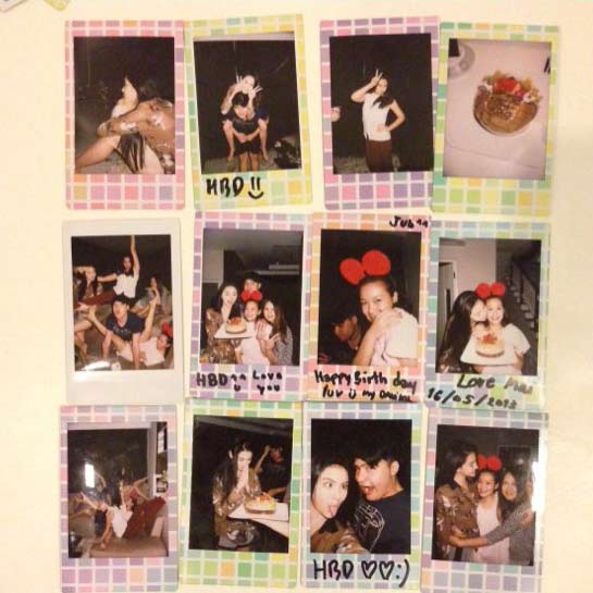 ใหม่ ดาวิกา ฉลองวันเกิดสุดอบอุ่นกับ ใบเฟิร์น และผู้จัดการ