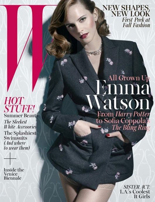 Emma Watson @ W Magazine June 2013