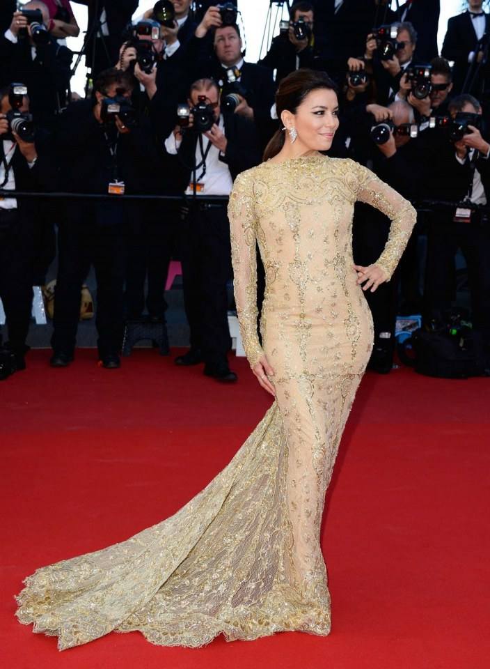 Eva Longoria @ Red Carpet Cannes Film Festival 2013