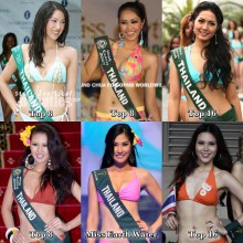 บนเวที Miss Earth จาก 12 ปี ตัวแทนสาวไทยสามารถเข้ารอบได้ถึง 6 ครั้ง (ถือว่าทำผลงานได้ดีทีเดียวเลยคะ)