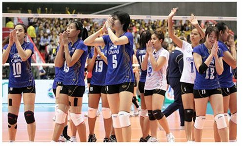 6 โมงครึ่งวันนี้ทีมวอลเลย์บอลสาวไทยจะพบจีน ร่วมเป็นกำลังใจกันด้วยนะจ๊ะ