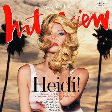 Heidi Klum @ Interview Germany March 2013