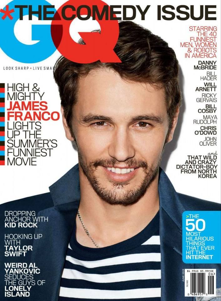 James Franco @ GQ US June 2013