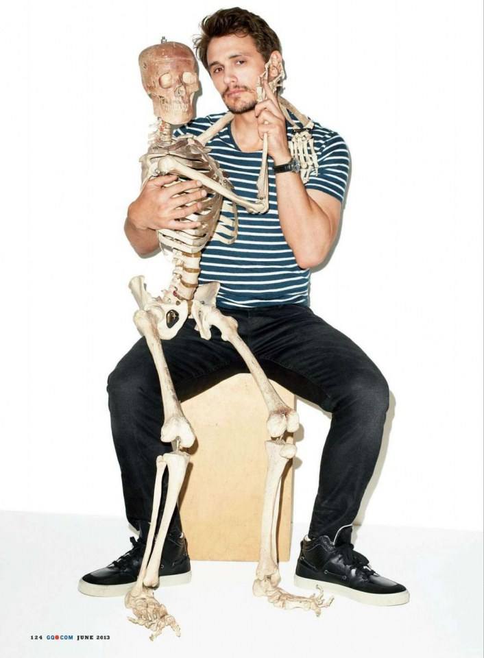 James Franco @ GQ US June 2013