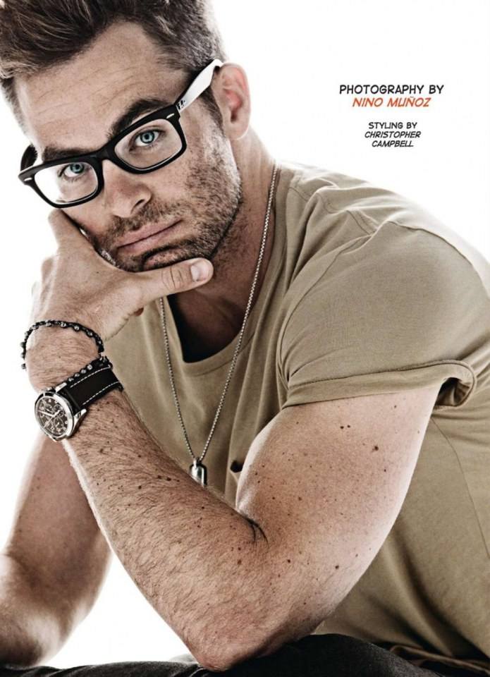 Chris Pine @ OUT Magazine June 2013