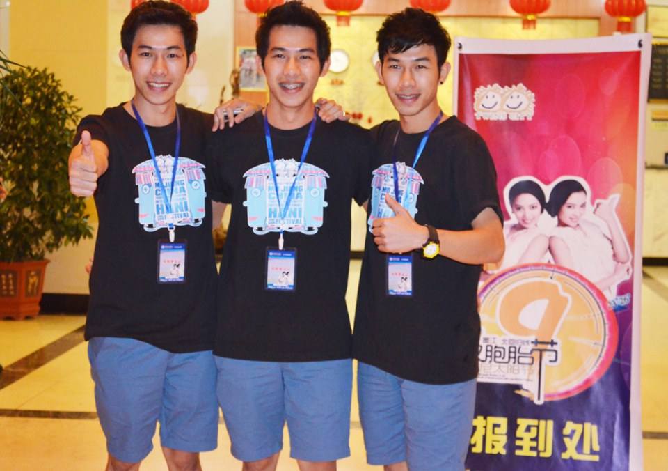 แฝดสามไทยดังไกลที่เมืองจีน(2)