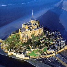 มงต์-แซงต์-มิเชล(Mont Saint-Michel) ฝรั่งเศส