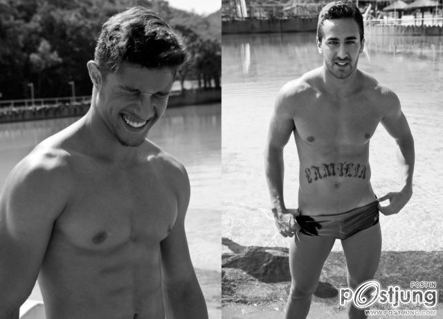 Lukas, Peter, Diego ( Elian Gallardo Models ) and Marlon ( The Week Dancer )