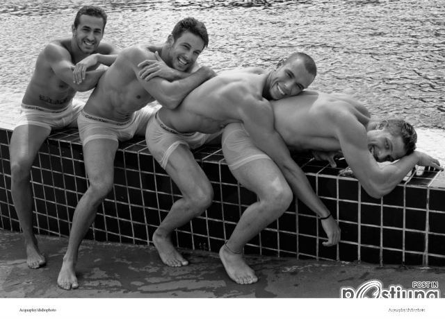 Lukas, Peter, Diego ( Elian Gallardo Models ) and Marlon ( The Week Dancer )