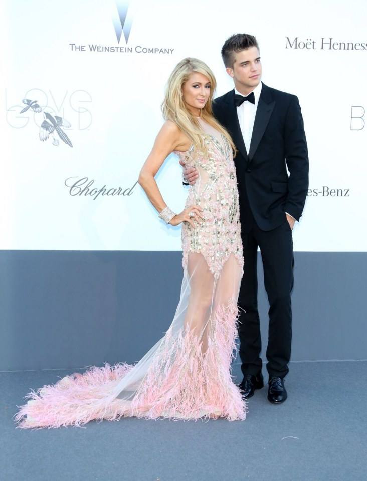 Paris Hilton & River Viiperi @ amfAR Cinema Against Aids Gala, 66th Cannes Film Festival