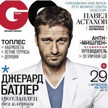 Gerard Butler @ GQ Russia June 2013
