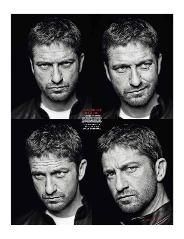 Gerard Butler @ GQ Russia June 2013