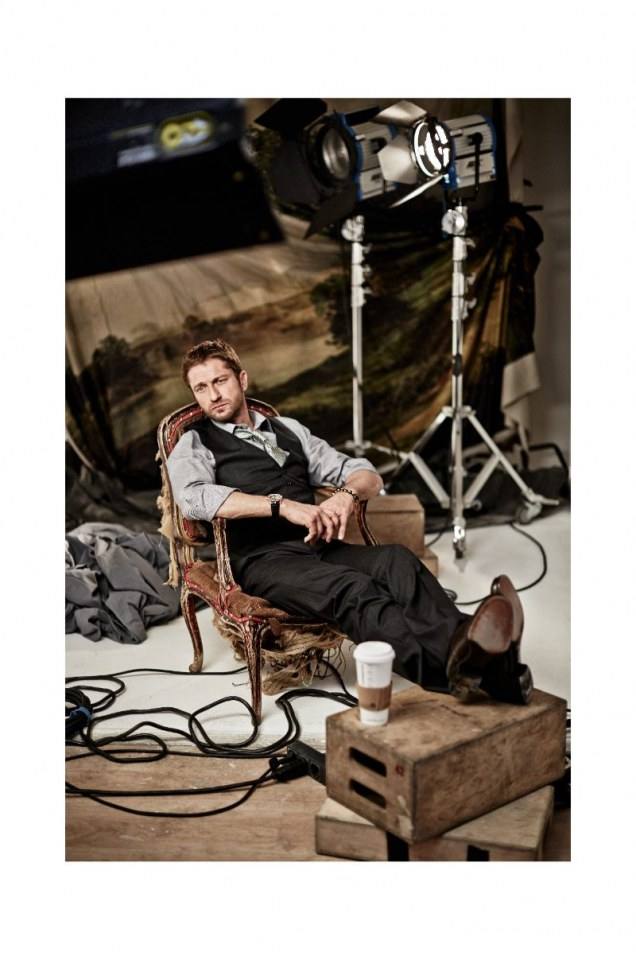Gerard Butler @ GQ Russia June 2013