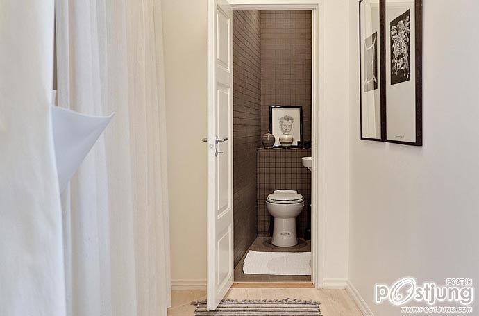 Bright Two Story Attic in Stockholm