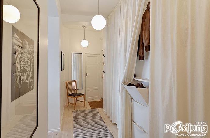 Bright Two Story Attic in Stockholm