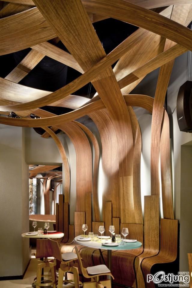 Exuberance Meets Minimalism: The Ikibana Restaurant