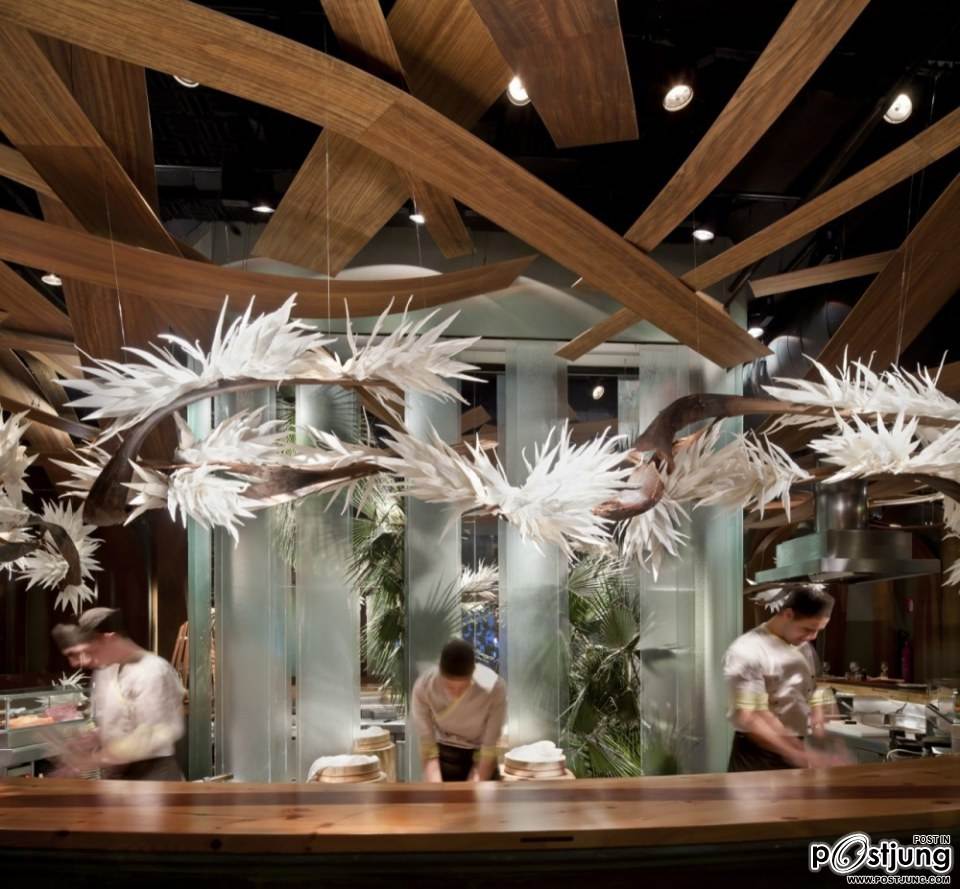 Exuberance Meets Minimalism: The Ikibana Restaurant