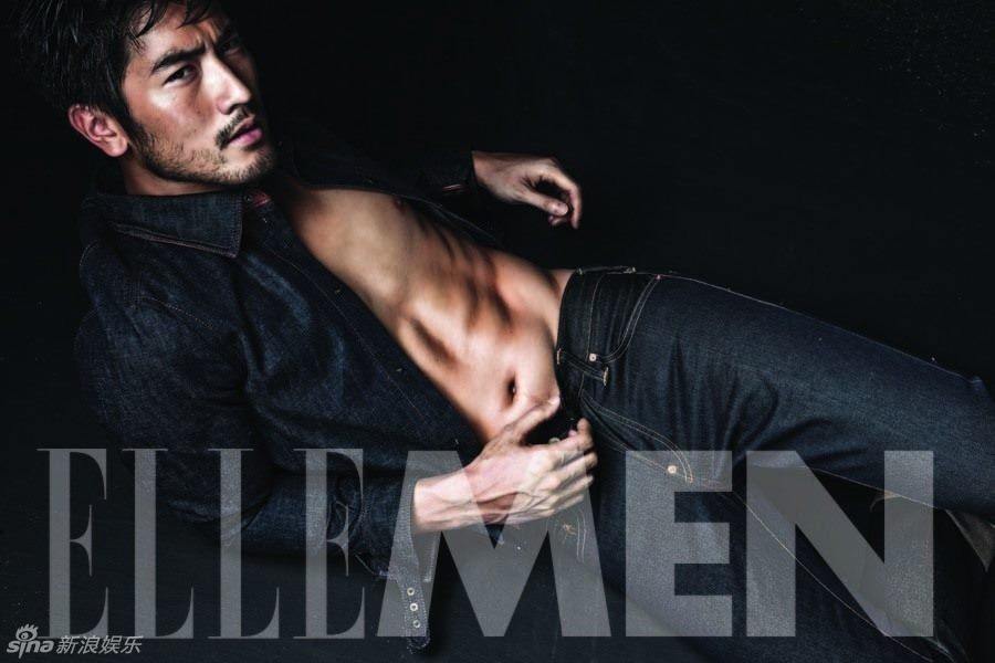 Godfrey Gao @ ELLE Men China May 2013