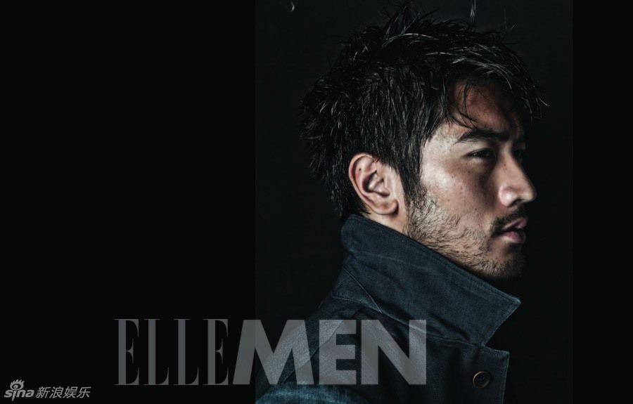 Godfrey Gao @ ELLE Men China May 2013