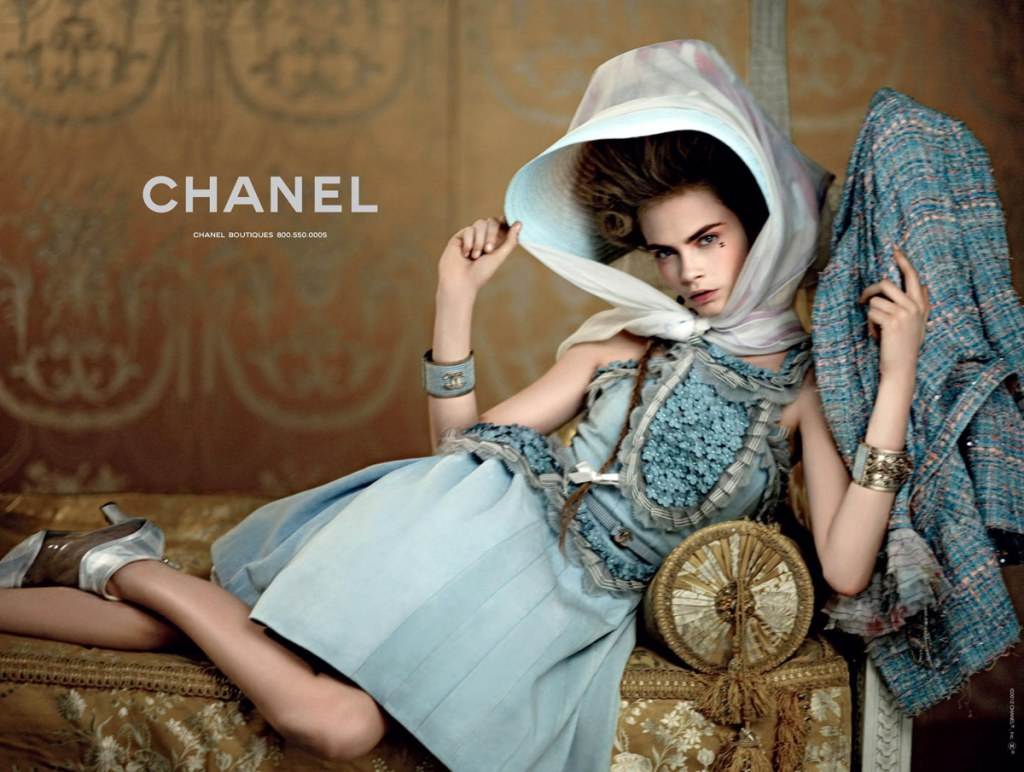Cara Delevingne for Chanel & DKNY