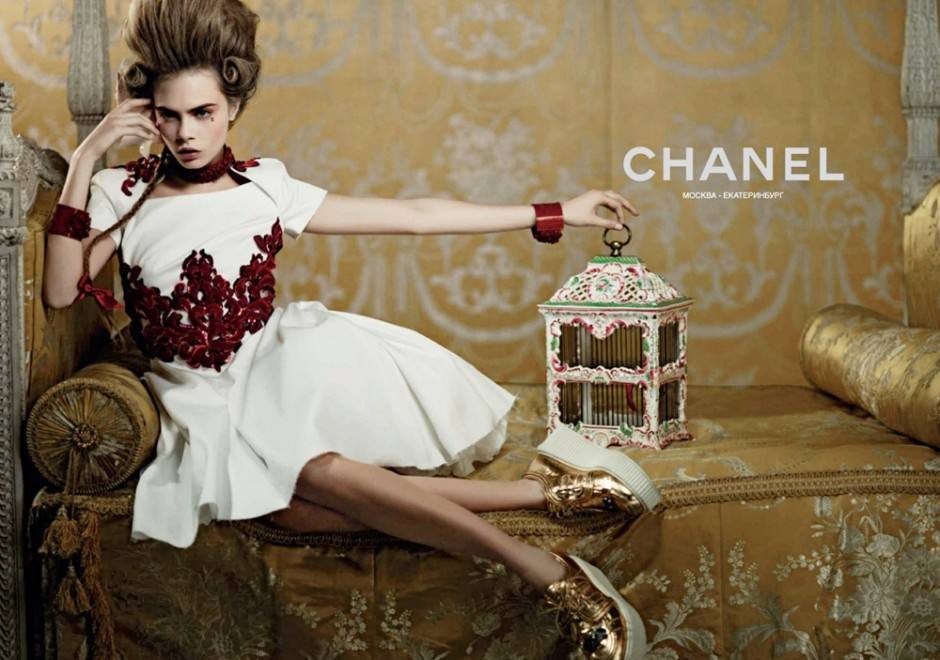 Cara Delevingne for Chanel & DKNY