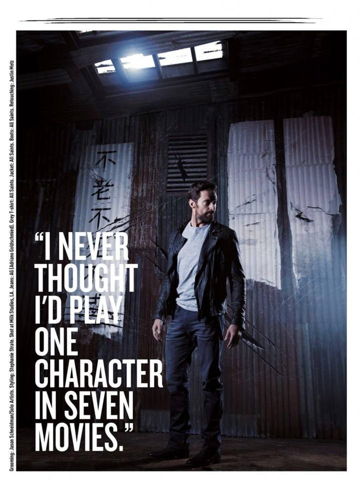 Hugh Jackman @ Empire Magazine July 2013
