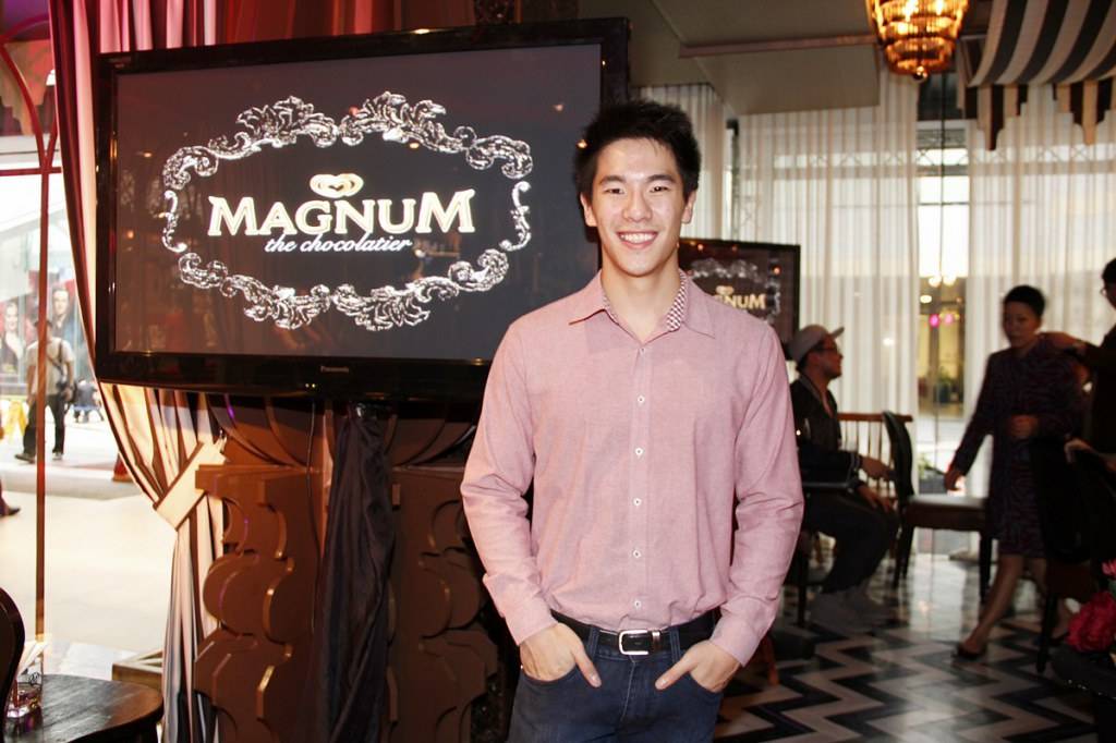 น้องเอิร์นจากงาน Magnum the Chocolatier