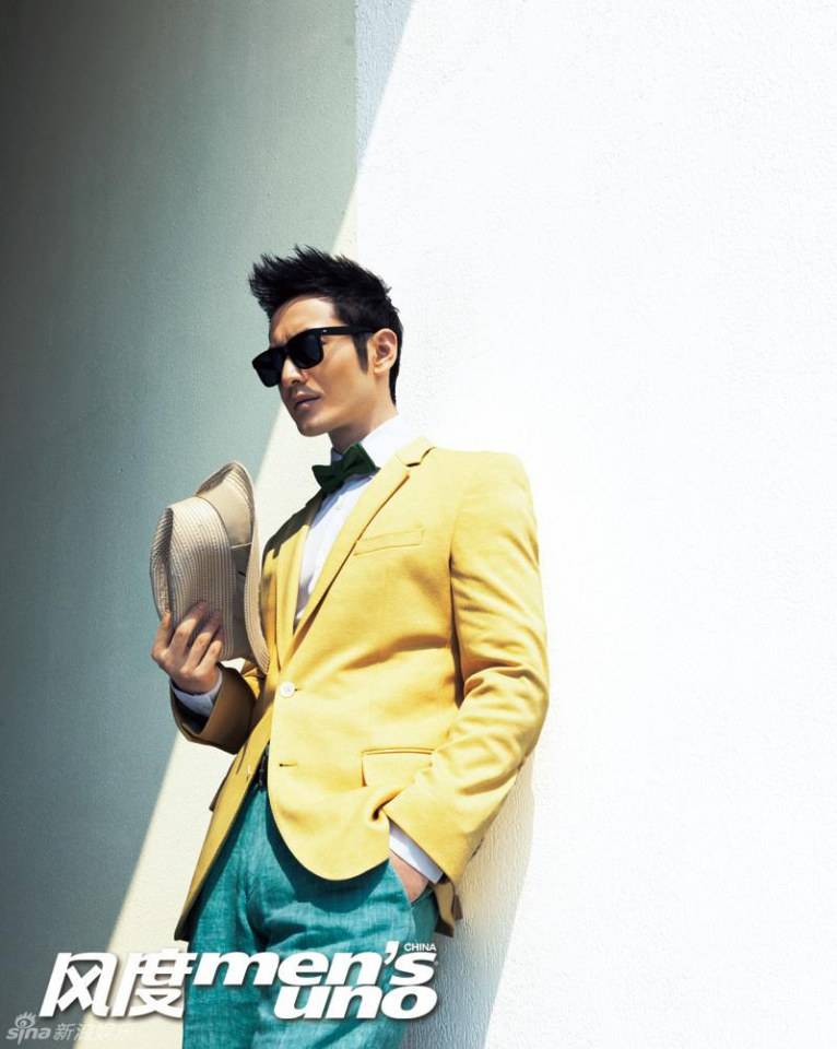 Huang Xiaoming @ Men's Uno China June 2013