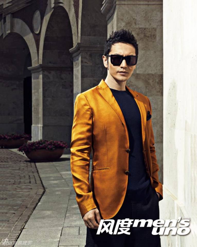 Huang Xiaoming @ Men's Uno China June 2013