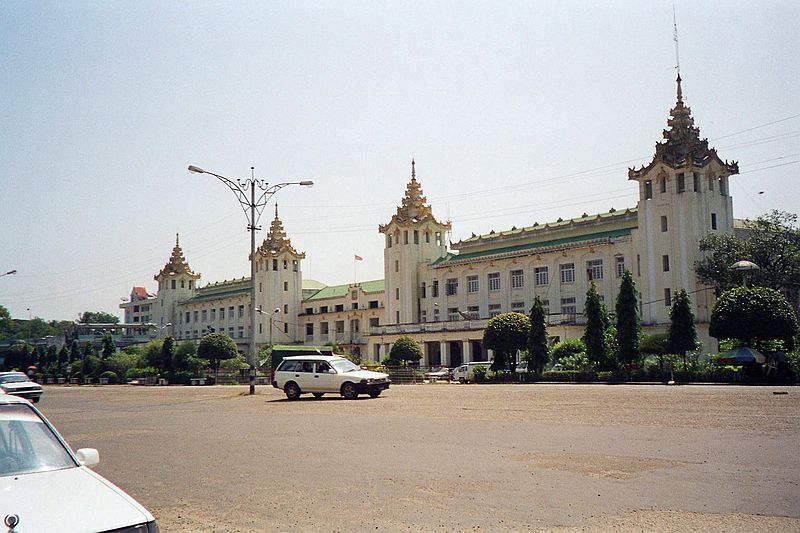 Yangon Central Railway Station, Burma