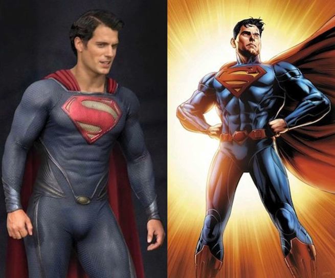 Super Man ชุดฟิตเปรี๊ยะ! แถมภาพเบื้องหลัง