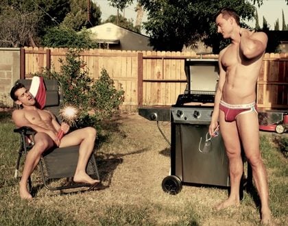 Gay Angelenos and Killian Wells Launch Quirky, Sexy and Scandalous Calendar : HQ images