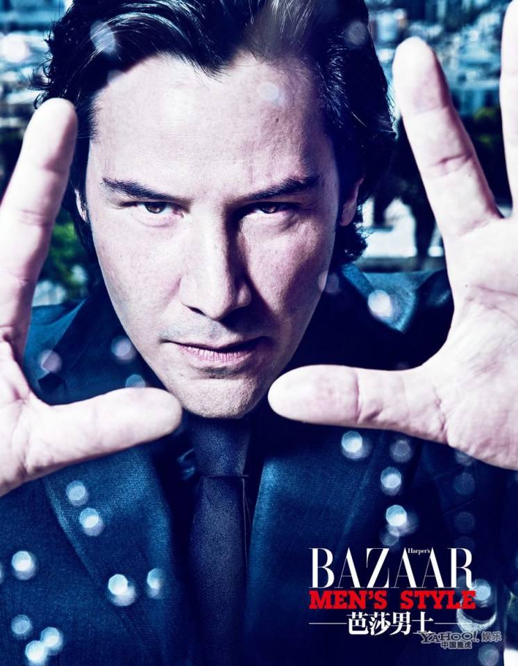Keanu Reeves @ Harper's Bazaar Men's Style China June 2013