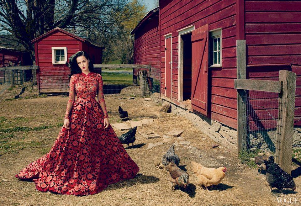 Katy Perry @ Vogue US July 2013